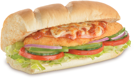 Subway, Eat Fresh - Italian Sausage Parmigiana Subway (494x332), Png Download