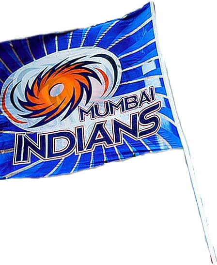Mumbai Indians Flag - Mumbai Indians Background For Photo Editing (448x547), Png Download