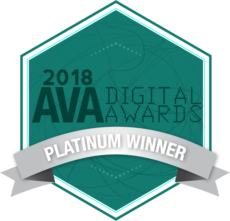 Platinum - Ava Digital Awards Platinum (734x706), Png Download