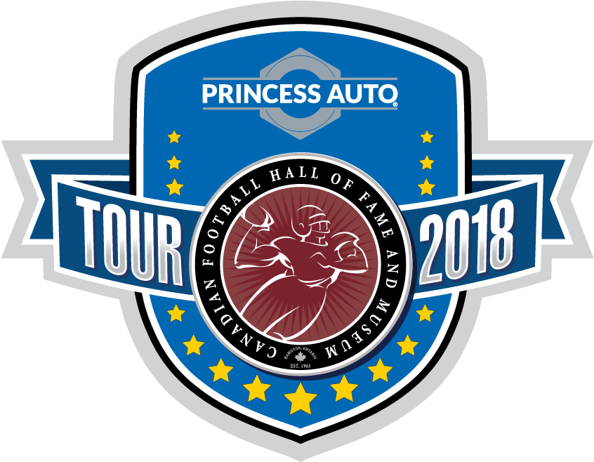 The Princess Auto Canadian Football Hall Of Fame Roadshow - Canadian Football Hall Of Fame (906x729), Png Download
