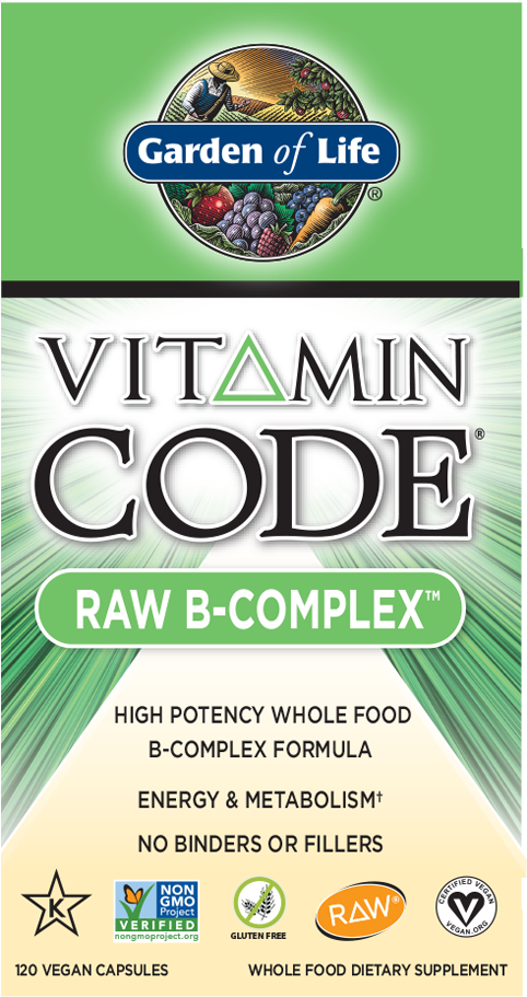 Garden Of Life Vitamin Code B (1000x1000), Png Download