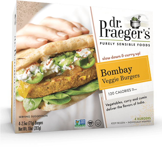 Praeger's Bombay Veggie Burgers - Dr Praeger's Veggie Burgers (660x660), Png Download