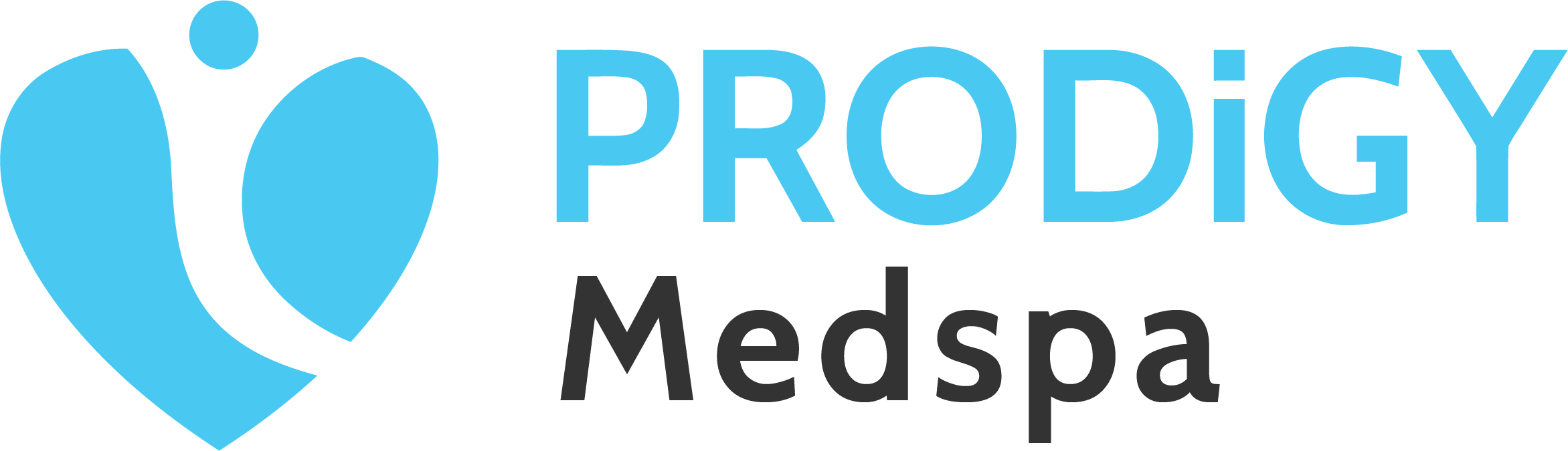 Intense Pulsed Light - Prodigy Med Spa Logo (2343x675), Png Download