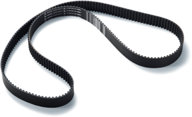 Timing Belts - Toyota Passo Alternator Belt (672x603), Png Download