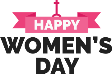 Women's Day Stickers Messages Sticker-1 - Happy Women's Day Transparent (408x408), Png Download
