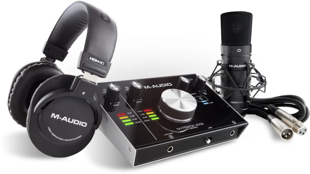 M Audio M Track 2x2 Vocal Studio Pro - M-audio M-track 2x2 Vocal Studio Pro (1600x900), Png Download