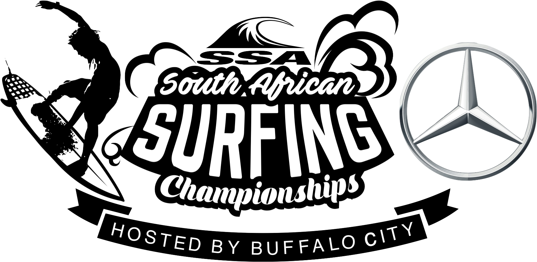 Women's Day Celebration On The Waves Of Nahoon Reef - Mercedes Benz (1842x1022), Png Download