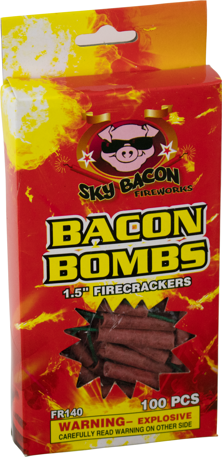 Fireworks Video Of Bacon Bombs - Water Biscuit (2000x2000), Png Download