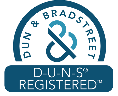 The D&b D U N S Registered Seal Helps You Actively - Dun & Bradstreet Logo Png (464x381), Png Download