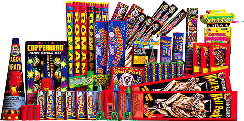 Niagara Falls Phantom Fireworks (500x500), Png Download