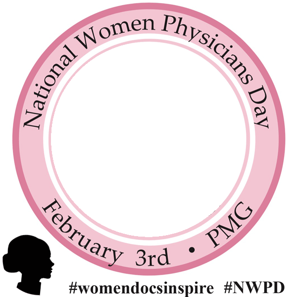 Women Praying Png Banner Library Download - National Women Physician Day (600x600), Png Download
