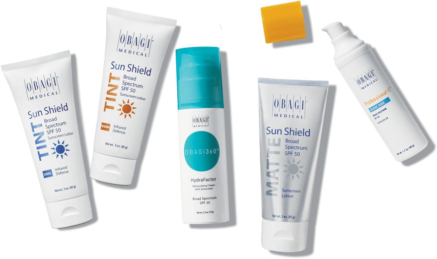 Sun Protection Products - Obagi Sun Shield Matte Broad Spectrum Spf 50 (955x717), Png Download