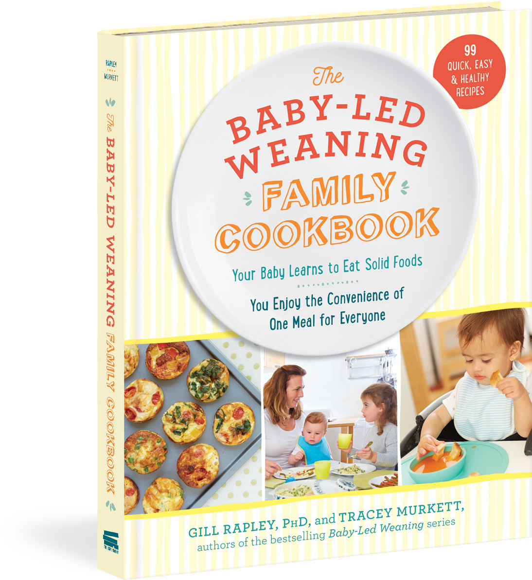 Cover - Baby-led Weaning Family Cookbook By Tracey Murkett (1112x1235), Png Download