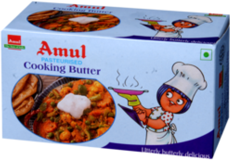Amul Cooking Butter 500 Gm - Amul Cooking Butter 500gm (1000x1000), Png Download
