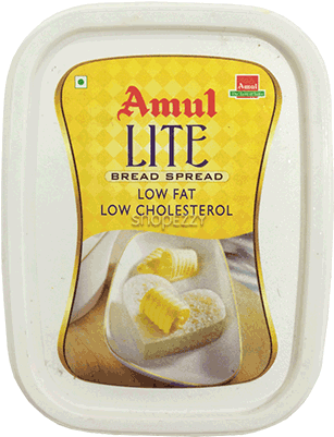 Amul Butter Lite 100 G - Amul (500x500), Png Download