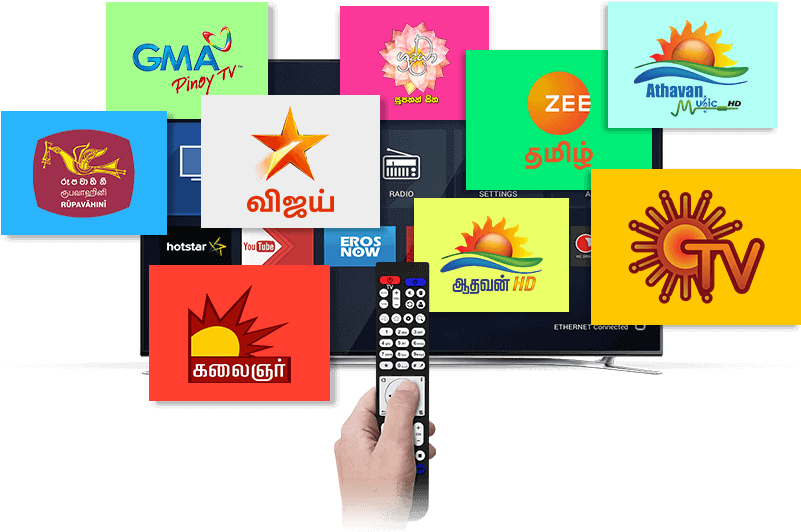 Lycatv Brings Together Your Favourite Tv Channels From - Sun Tv Network (800x557), Png Download