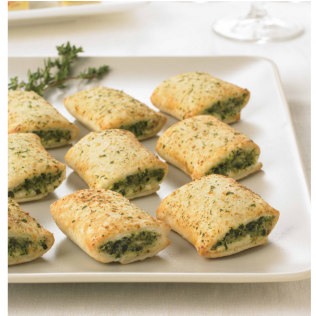 Patties Spinach And Ricotta Rolls (600x315), Png Download