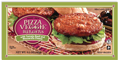 Trader Joe's Pizza Veggie Burgers - Trader Joe's Veggie Pizza Patty (450x288), Png Download
