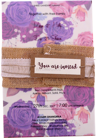 0 - Wedding Invitation (570x570), Png Download