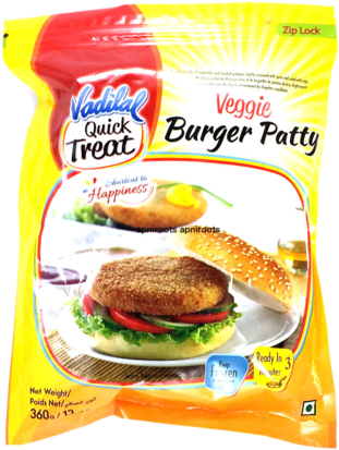 Vadilal Veggie Burger Patty - Patty (375x500), Png Download
