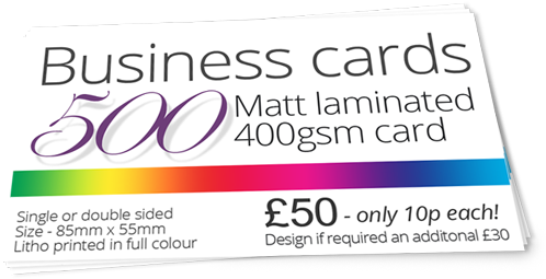Business Cards Special Offer - Norwich (500x267), Png Download