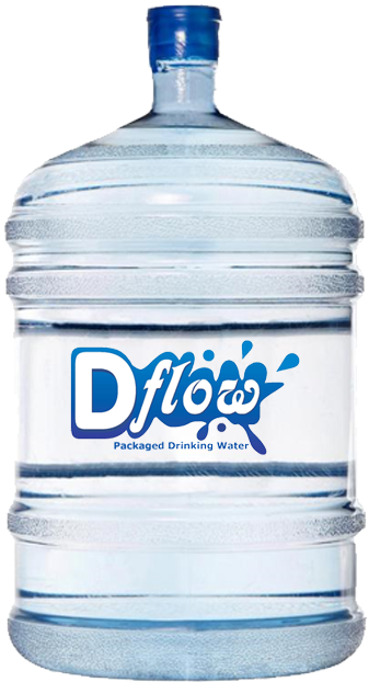 Dflow 20lit - 20 Ltr Water Bottle (352x626), Png Download