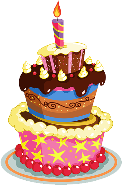Birthday Party Packages - Imagens De Bolo De Aniversário (428x615), Png Download