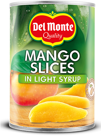 Mango Slices In Light Syrup - Del Monte Mango Syrup (331x505), Png Download
