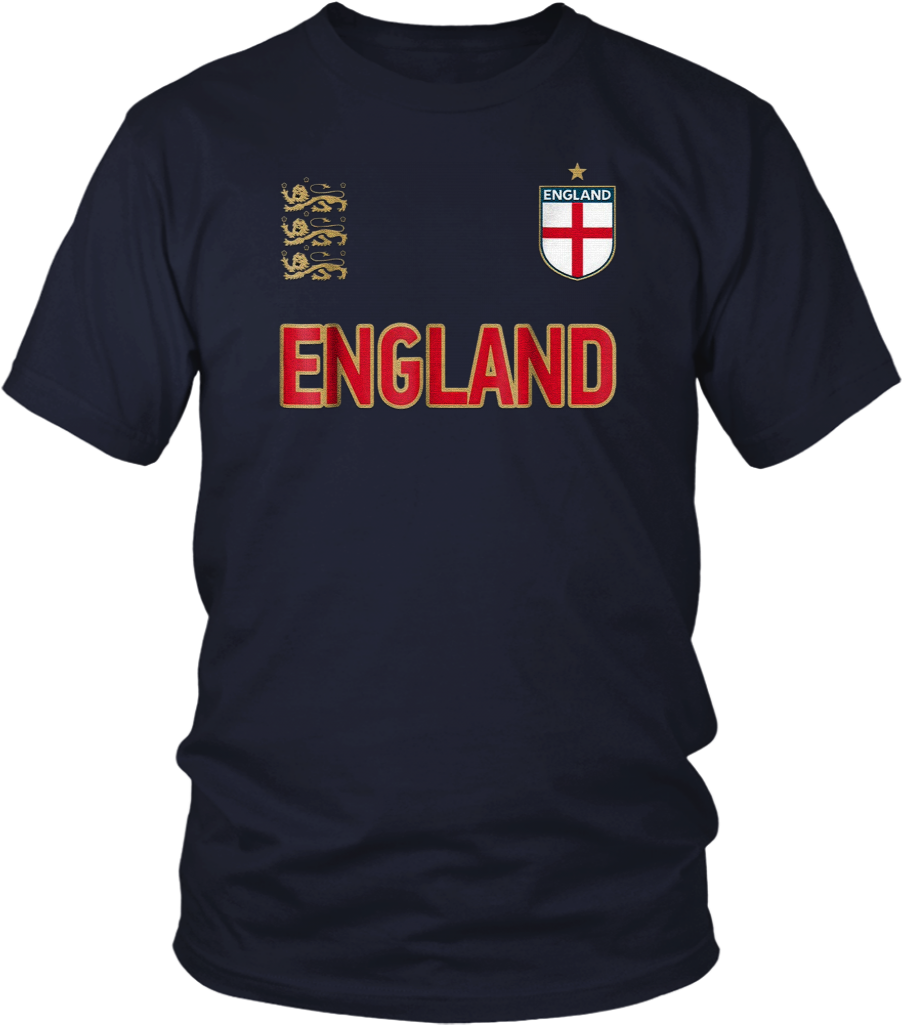 Three Heraldic Lions Shirt England Cheer Jersey Front - Families Belong Together Shirt (1024x1024), Png Download