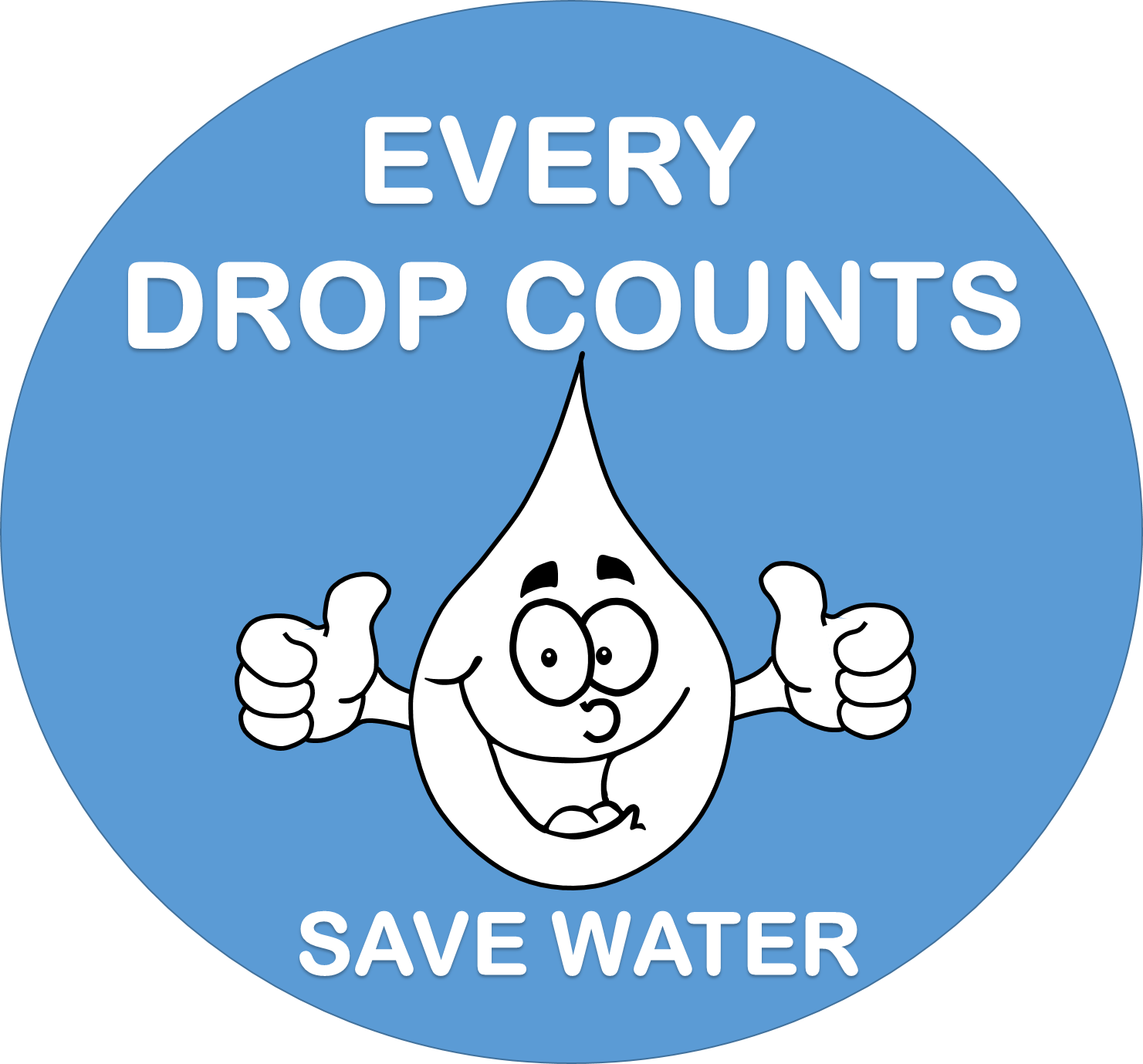Poster For Save Water Water Poster, Save Water, Clip - Everything Has Beauty But Not Everyone Sees (600x559), Png Download