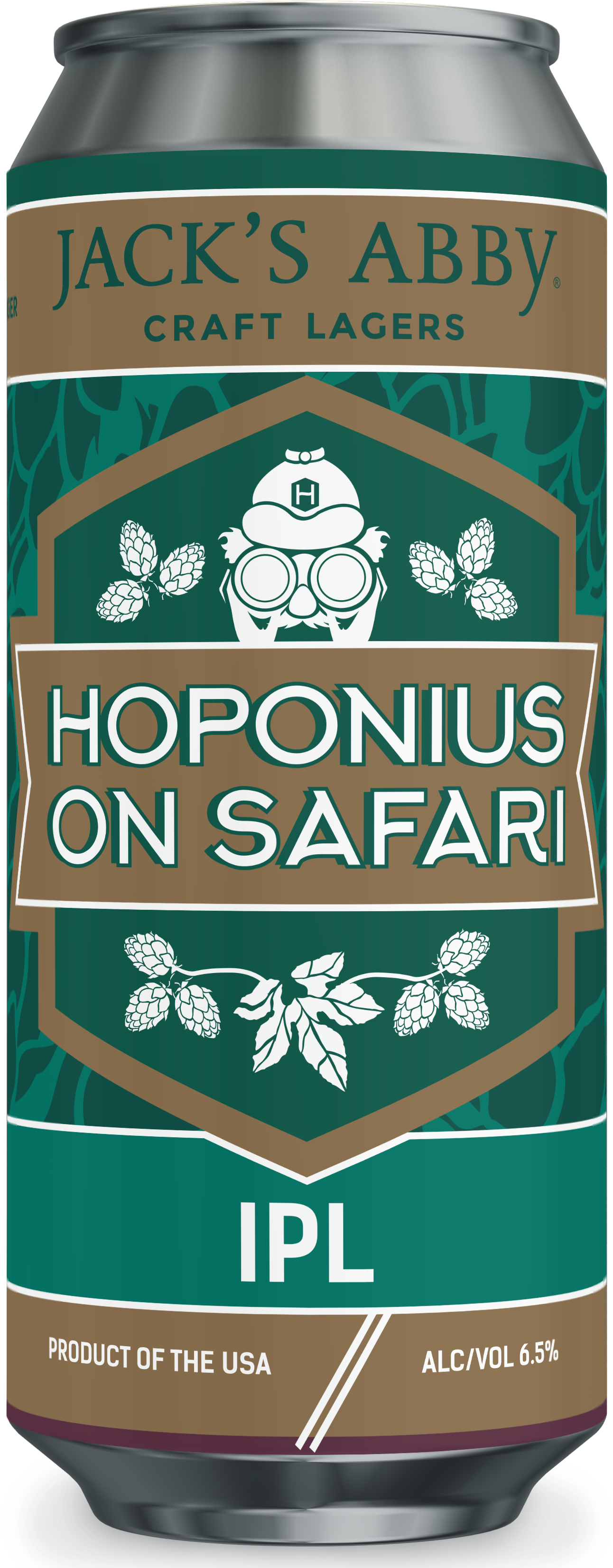 Hoponius On Safari - Beer Bottle (2037x3360), Png Download
