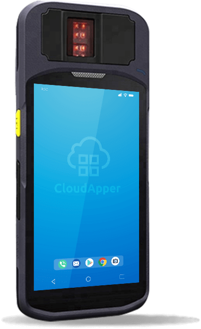 Multicheck E Mobile Biometric Reader - Smartphone (409x670), Png Download