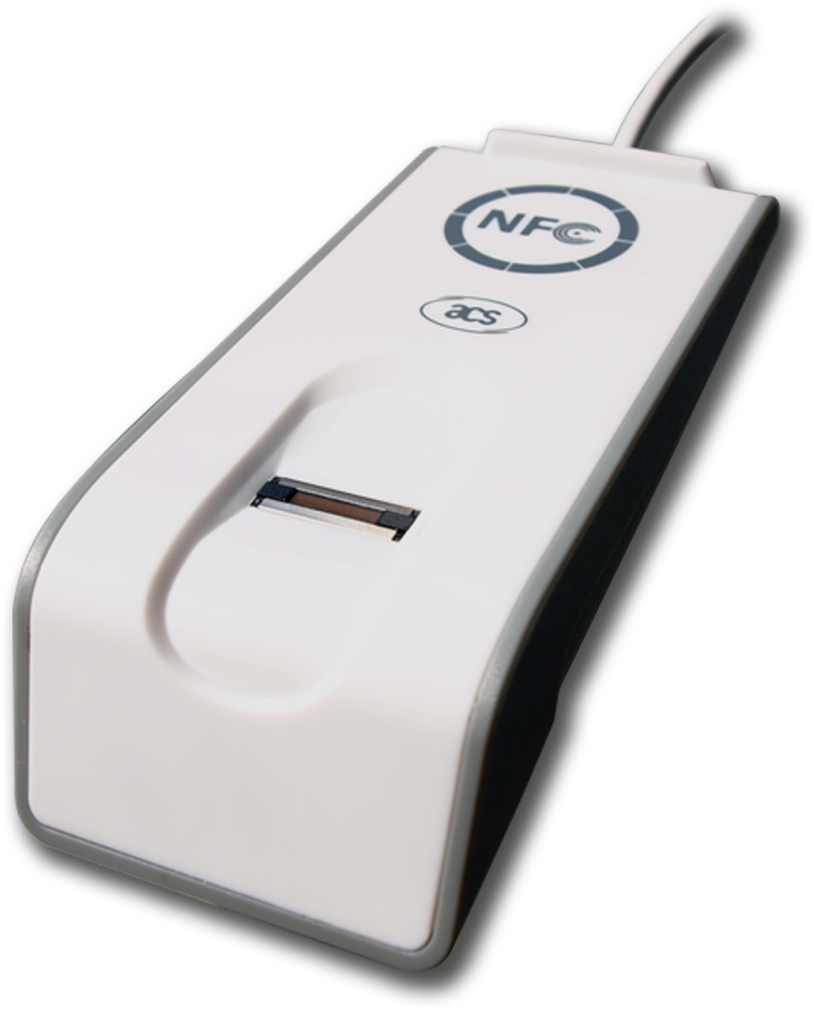 Front Contactless Near Field Communication Pc/sc Smart - Nfc Fingerprint Reader (768x768), Png Download