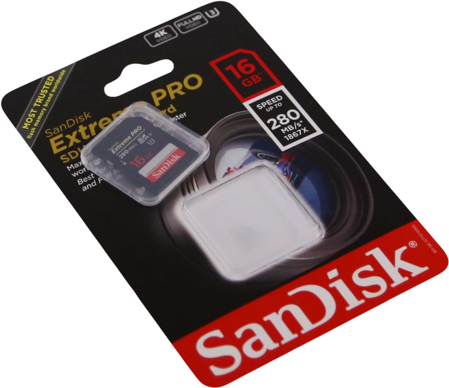 Sandisk Sd Card On Package - Sandisk 16 Gb Ultra Micro Sd Card (1023x819), Png Download