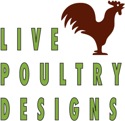 Live Poultry Designs Live Poultry, Graphic Tees, Graphic - Chicken (450x430), Png Download