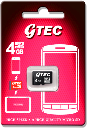 Gtec Memory Card - Gtec (358x500), Png Download