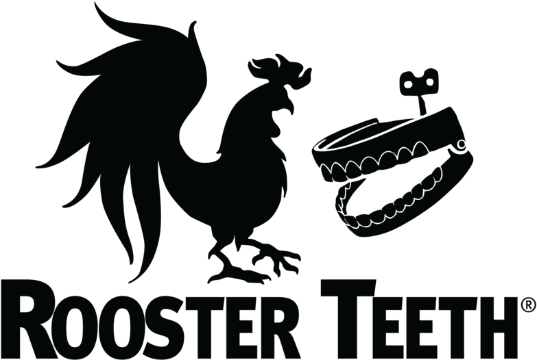 Rooster Teeth Png Graphic Freeuse Download - Rooster Teeth Logo Png (800x545), Png Download