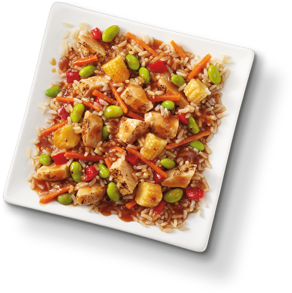 Find Korean Inspired Chicken At A Retailer Near You - Kung Pao Chicken (591x594), Png Download