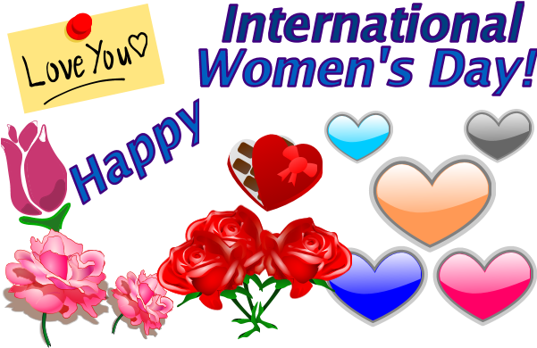 Ngày Quốc Tế Phụ Nữ 8 3 Tiếng Anh (600x400), Png Download