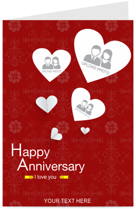Happy Anniversary Greeting Card - Anniversary (284x426), Png Download