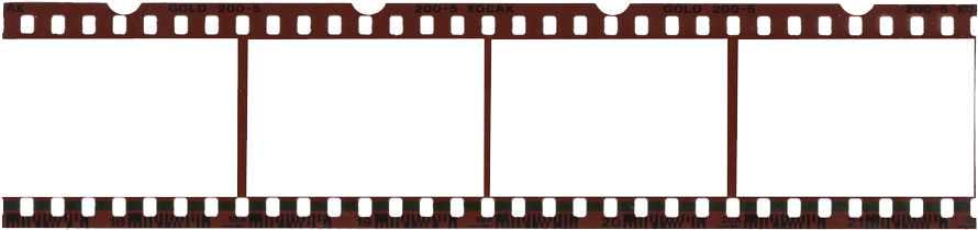 Filmstrip Png Clipart - 35 Mm Film (900x216), Png Download