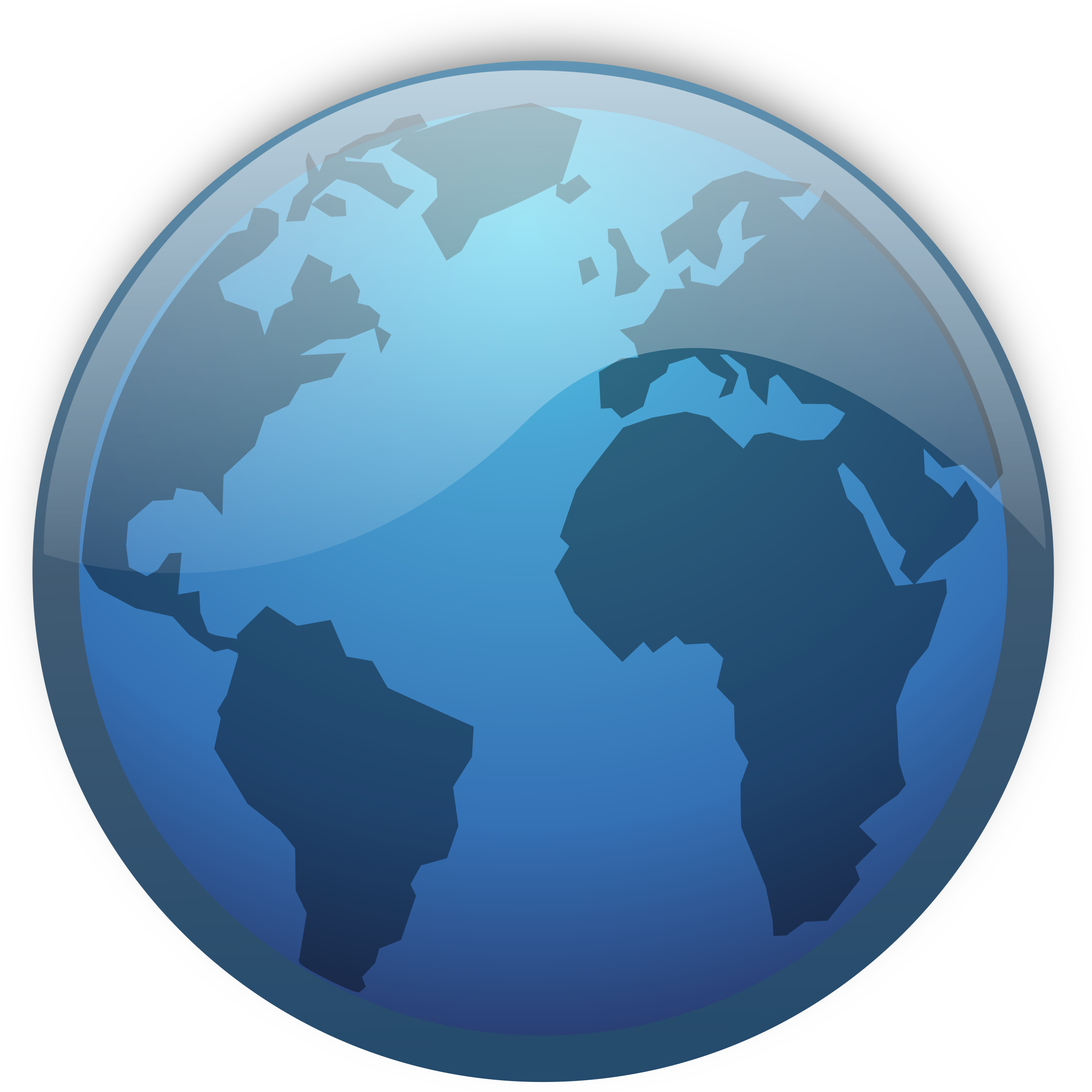 Planet, World, Africa, Continent, Globe - Internet (640x640), Png Download