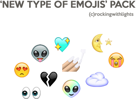 New' Emojis Png Pack - New Type Of Emojis (500x485), Png Download