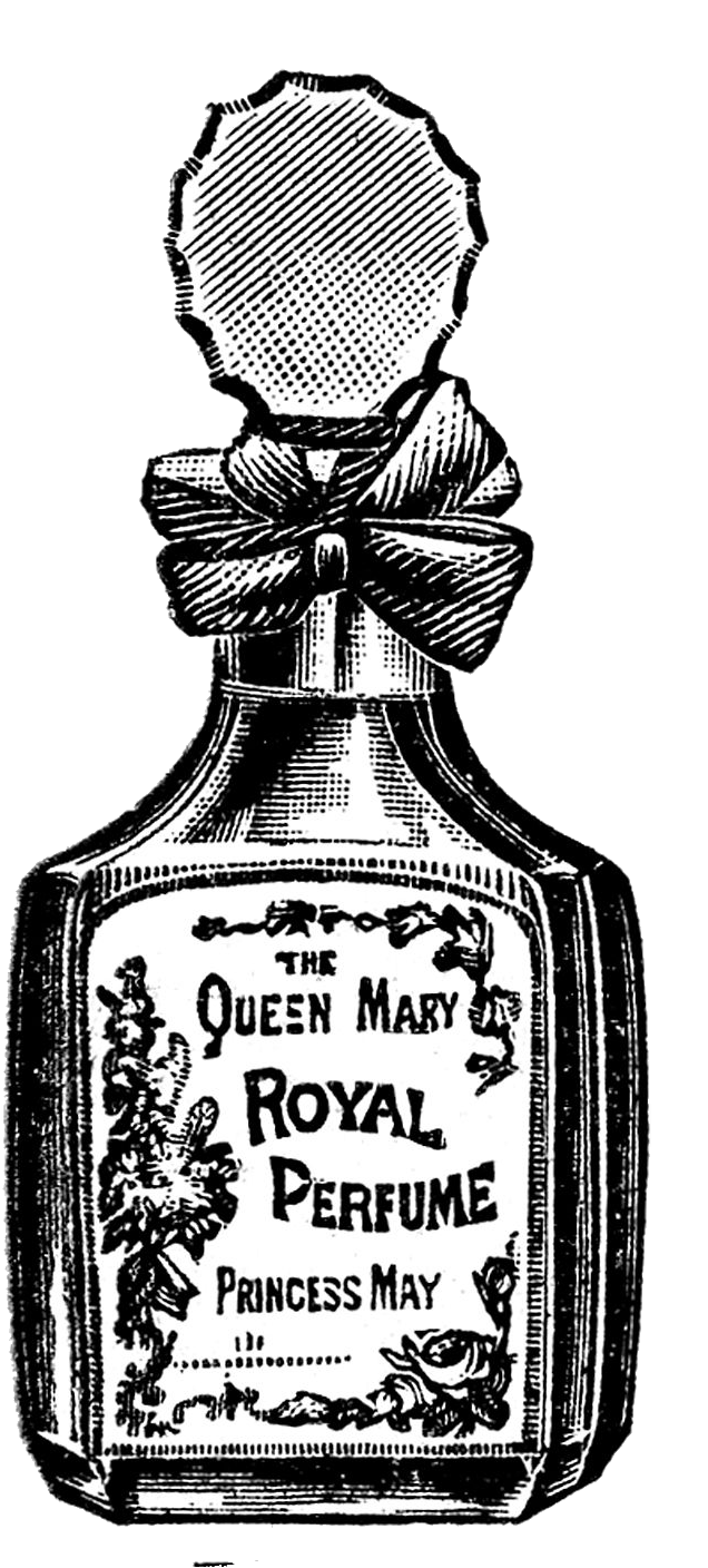 Tags - - Vintage Perfume Bottle Vector Png (687x1500), Png Download