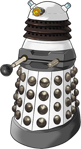 Supreme Dalek Dw Legacy Sprite - Doctor Who Legacy Dalek (259x479), Png Download