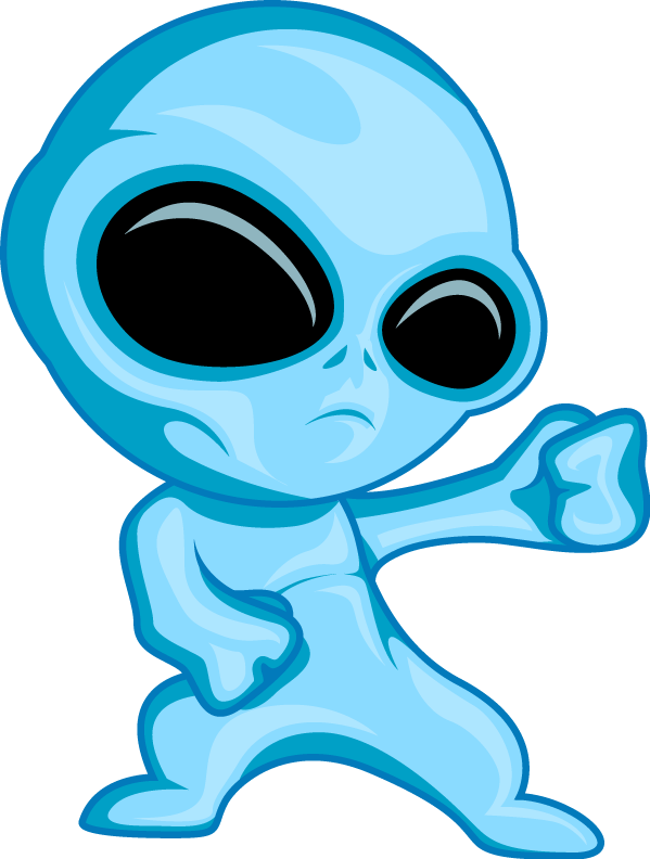 Alien Cartoon Png (599x792), Png Download