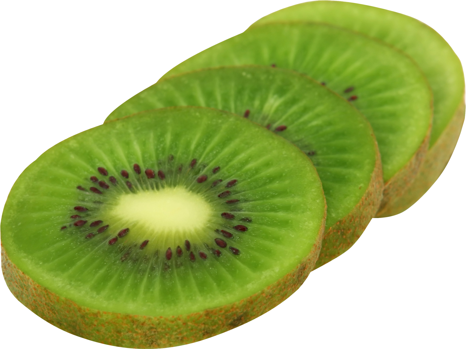 Kiwi Fruit Slice Png Image - Kiwi Slices Png (1698x1275), Png Download