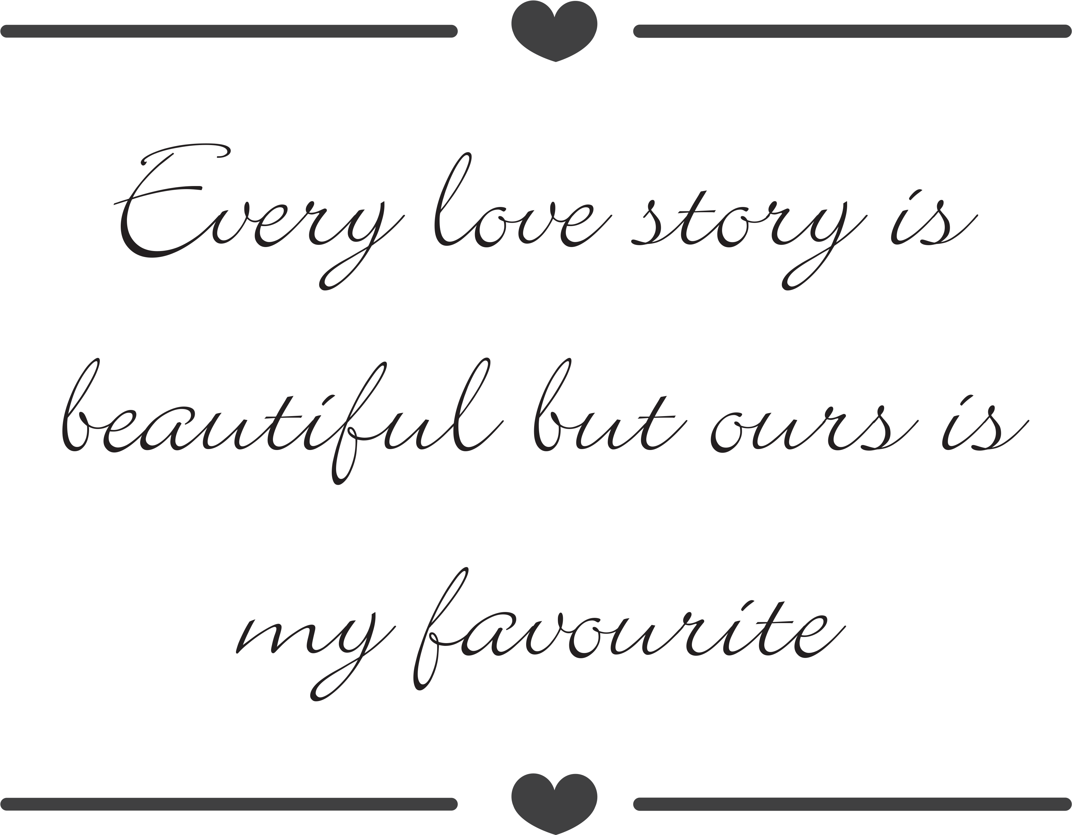 Everylovestory - Handwriting (4000x2710), Png Download