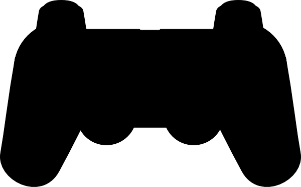 Xbox Clipart Ps4 Controller Video Game Controller Silhouette Full Size Png Download Seekpng