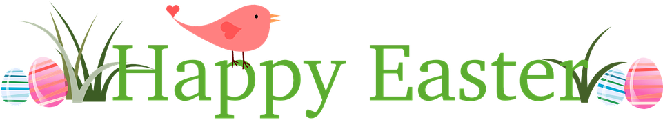 Svg Freeuse Library Banner Png Th Of July Happyeasterbannerpng - Art Print: Allen's Easter Eggs, 19x13in. (960x480), Png Download